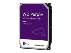 WD Purple 18TB SATA 6Gb/s CE HDD 3.5inch internal 7200Rpm 512MB Cache 24x7 Bulk