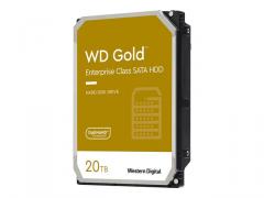 WD Gold 20TB HDD 7200rpm 6Gb/s SATA 512MB cache 3.5inch intern RoHS compliant Enterprise Bulk