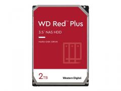 WD Red Plus 2TB SATA 6Gb/s 3.5inch Rpm5400 128MB cache Internal HDD Bulk