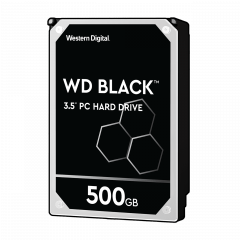 HDD 500GB WD Black 3.5 SATAIII 64MB 7200rpm (5 years warranty)