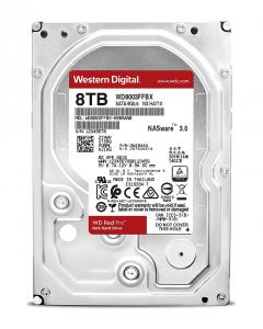 HDD 8TB SATAIII WD Red PRO 7200rpm 256MB for NAS and Servers (5 years warranty)