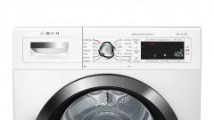 Bosch WTW855H0BY SER8; Premium; Tumble dryer with heat pump 9kg A++ / A cond. drain set 65 dB